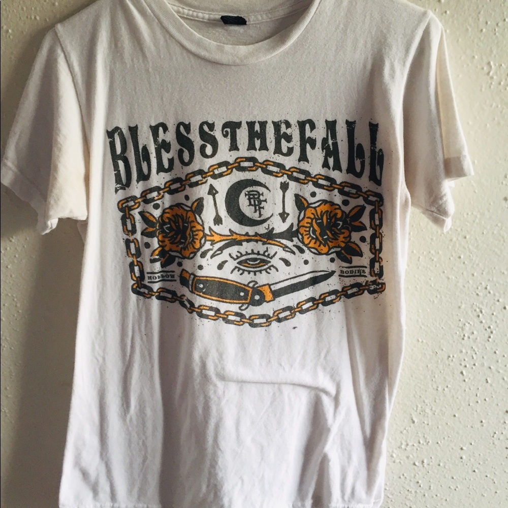 Blessthefall band shirt